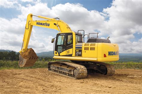 komatsu excavators website